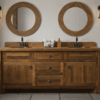 Fireside Lodge Barnwood Vanity - 60"