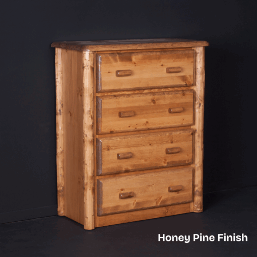 Viking northwoods 4 drawer pine chest - image 2