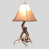 Small Whitetail Deer Antler Table Lamp
