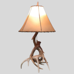 Small Whitetail Deer Antler Table Lamp
