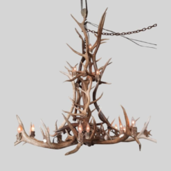 Redcloud Peak Elk Chandelier, Extra Large - 22 Lights