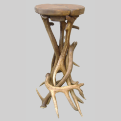 Elk Antler Bar Stool