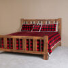 Viking Rustic River Sawtooth Hickory & Pine Log Bed