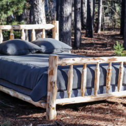 Cedar Voyageur Unassembled Log Bed Kit