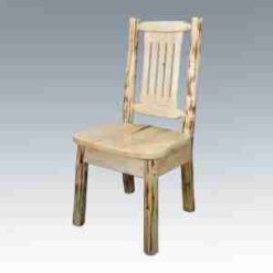Amish montana collection pine log dining table double pedestal by montana woodworks 81 300x300 1