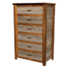 Colorado Natural Barnwood Chest - 6 Drawer