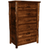 Colorado Reclaimed Wood & Aspen Chest - 6 Drawer