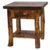 Colorado Reclaimed Wood & Aspen Nightstand - 1 Drawer