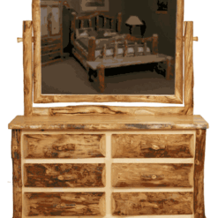 Colorado reclaimed wood dresser 9 drawer 93