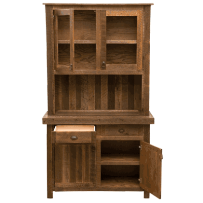 Fireside lodge barnwood buffet 118