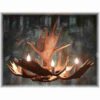 Hidalgo Moose Antler Chandelier - 6 Antler- 8 Light