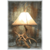 Trophy Whitetail Deer Antler Table Lamp
