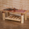 Wildwood Rustics Red Cedar Log Coffee Table
