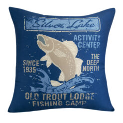 Moose Retreat UCC (Trout) Dec Pillow