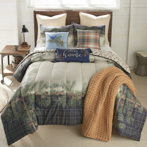 Pine boughs (ucc) king comforter set