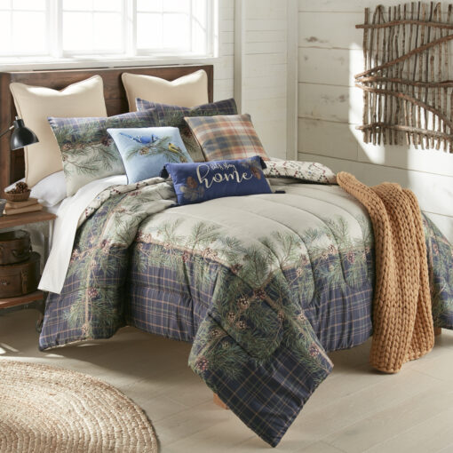 Pine boughs (ucc) queen comforter set