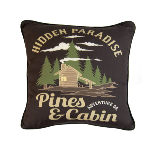 Cedar lodge (hidden paradise) dec pillow
