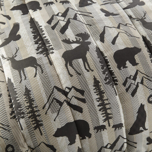Forest weave queen comforter set - image 3