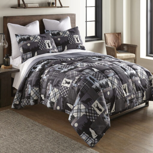 Nightly walk queen comforter set
