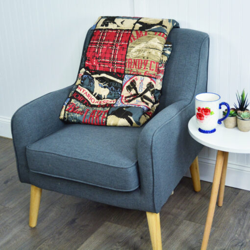 The great outdoors throw