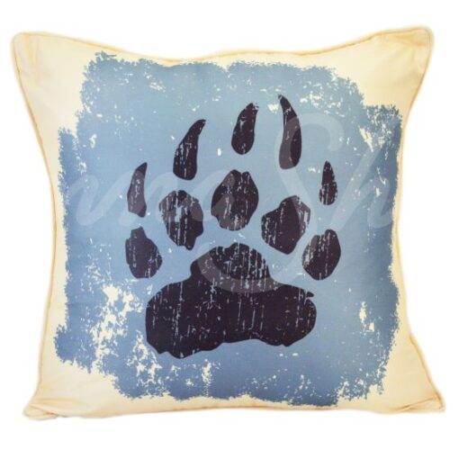 Bear totem (bear paw) dec pillow