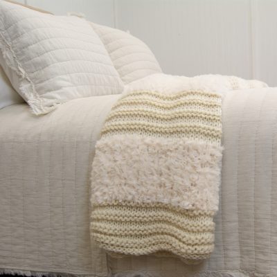 Y00122 plush knit ivory 1