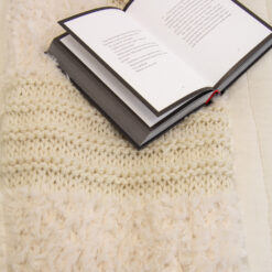 Y00122 plush knit ivory 2