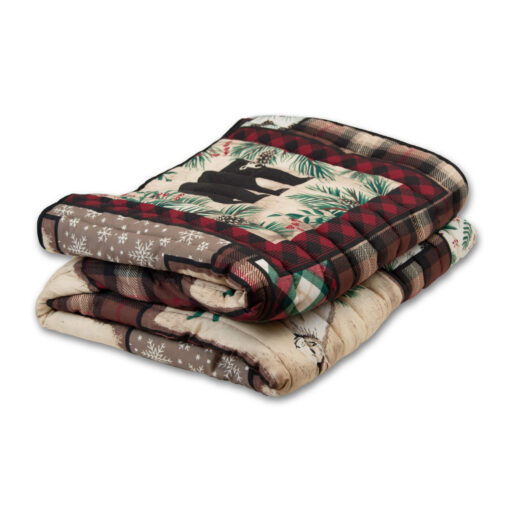 Woodland holiday throw - image 3