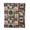 Woodland Holiday Throw