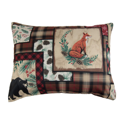 Queen comforter set, woodland holiday - image 3