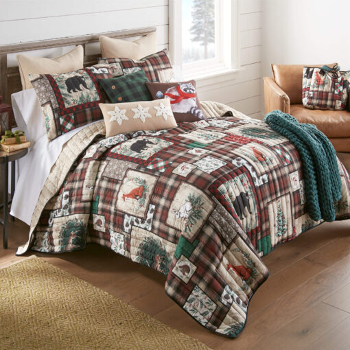 Queen set, woodland holiday