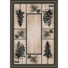 Stoic Pines (Forest) Rustic Rug by American Dakota