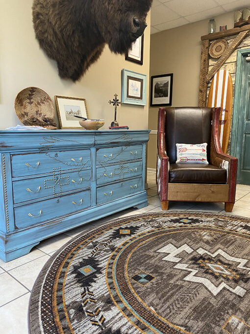 Barrel (worn saddle) rug by american dakota - image 3