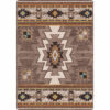 Barrel (Worn Saddle) Rug by American Dakota