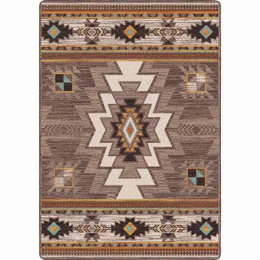 Barrel (worn saddle) rug by american dakota