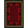Bear Family (Multi) Rustic Rug by American Dakota