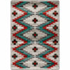 Celebration (Lively Blue) Rustic Rug by American Dakota