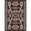 Cloudburst (Chocolate) Rustic Rug by American Dakota