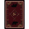 Deep Woods (Red) Rustic Rug by American Dakota
