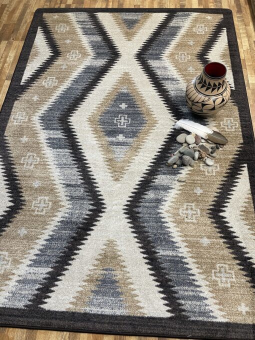 Roar (natural wools) rustic rug by american dakota - image 2