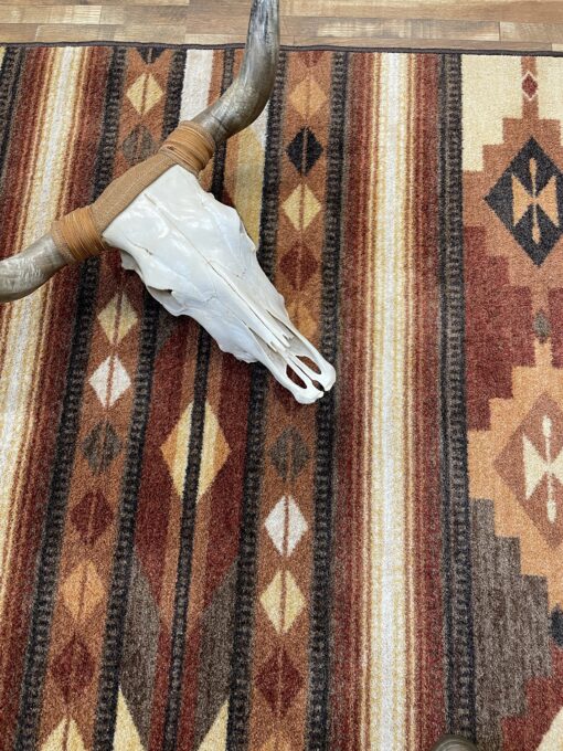 Shadows (red rock) rustic rug by american dakota - image 4