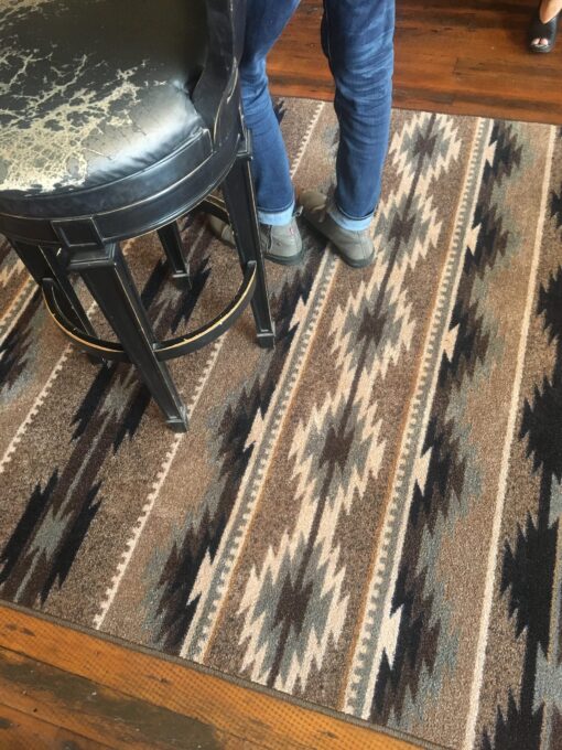 Medicine (light) rustic rug by american dakota - image 2