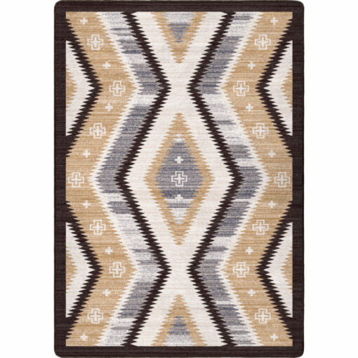Roar (natural wools) rustic rug by american dakota
