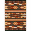 Shadows (Red Rock) Rustic Rug by American Dakota