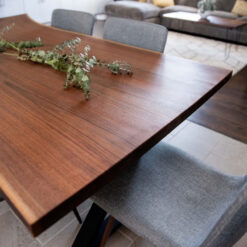 live edge dining table