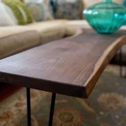 Live edge coffee table wood slab coffee table walnut 403324 900x