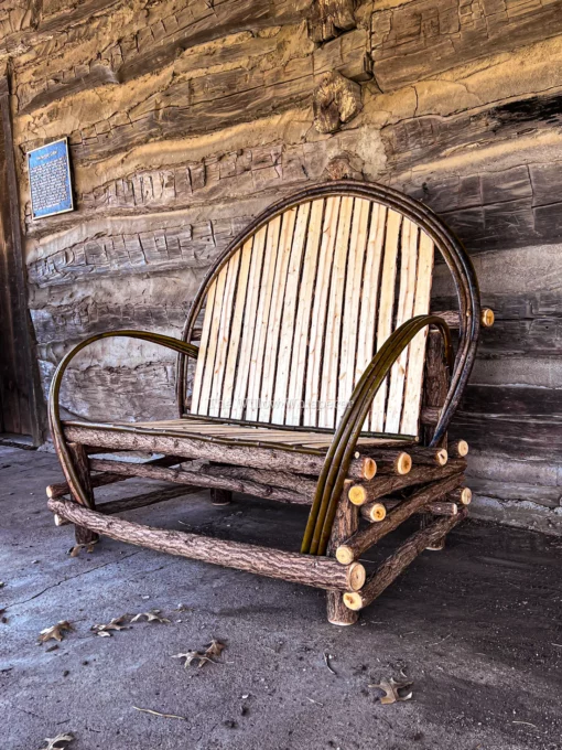 Willow live edge loveseat
