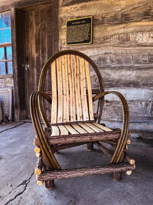 Willow live edge chair