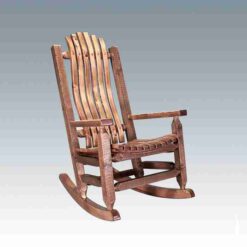 Log Rocking Chairs