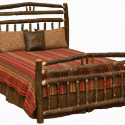 Hickory Log Beds